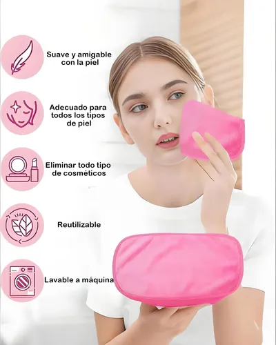 Discos Desmaquillantes Reutilizables, Toallas