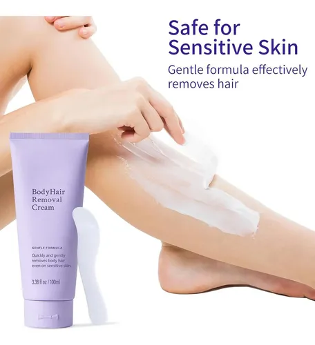 Crema Suave Para Eliminación De Vello Corporal Genérico