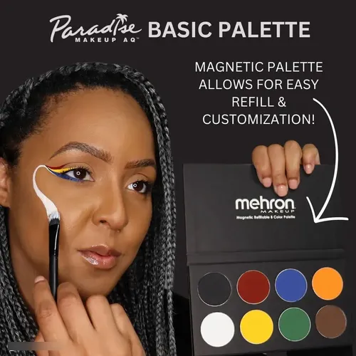 Paleta De Maquillaje Fx Mehron Paradise 8 Colores
