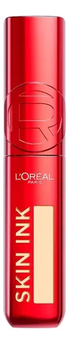 L’Oréal Paris Infallible Skin Ink Base de Maquillaje y Corrector 2 en 1, Acabado Mate, Larga Duración Hasta por 48h, Resistente a Transferencias, Tono 100