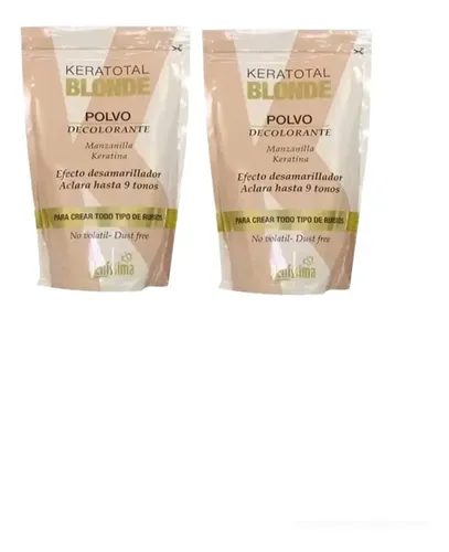 Polvo Decolorante Profesional Keratotal Blonde 700gr X2uni