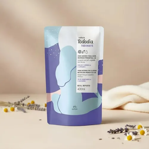 Repuesto Crema Tododia Té De Manzanilla Y Lavanda – 400 Ml