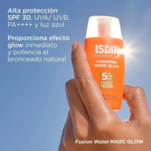 Isdin Fusion Water Magic Glow Spf30 Fotoprotector Facial