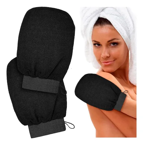 Guante Corporal X2 Piel Suave Exfoliación Natural Lavable