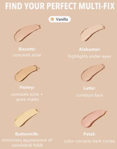 Corrector Sheglam Paleta Con 6 Tonos