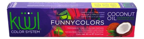 Tinte Semipermanente Kuul Funny Colors Violeta 90ml (tubo)
