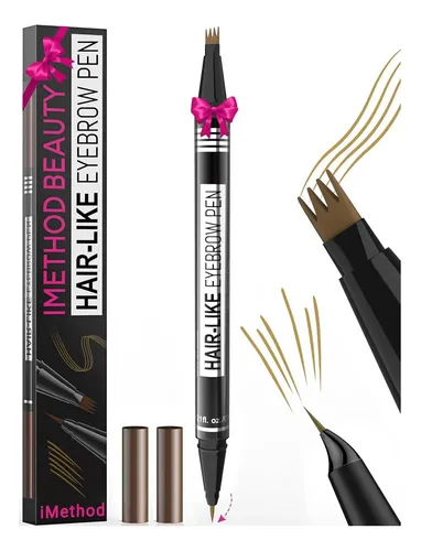 Lápiz Duo Cejas Imethod 04 Natural Brown 2 En 1