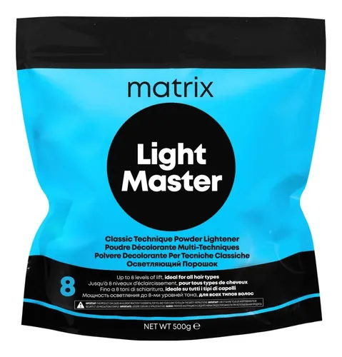 Matrix Polvo Decolorante Light Master X 3uni Aclara 8 Tonos