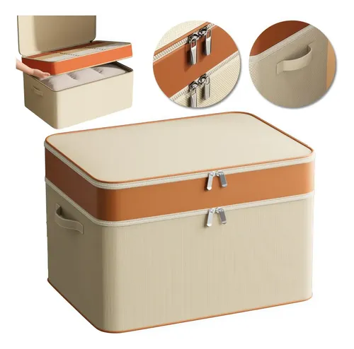 Gran Caja De Almacenamiento Apilable Multifuncional Con .