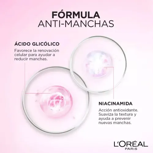 Loreal París Crema Día Anti Manchas Glycolic Bright 50ml