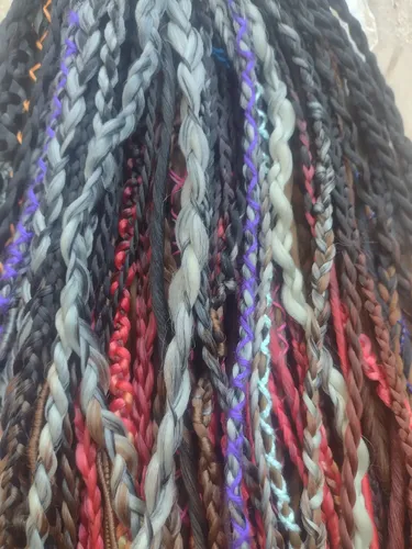 Dreadlocks Por Unidad Trenzas Boho Moda Verano 25 Tendencia
