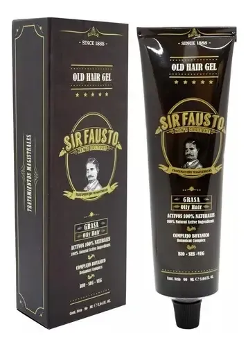 Sir Fausto Old Hair Gel Cabello Graso X 90ml