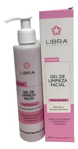 Gel De Limpieza Facial Piel Sensible 200ml Libra