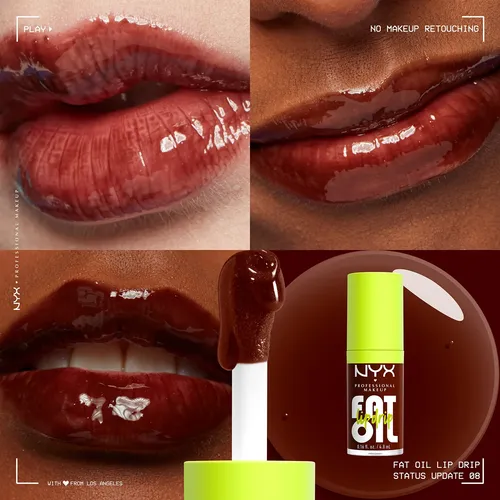 Nyx Fat Oil Lip Drip Gloss Chocolate 3 Ml