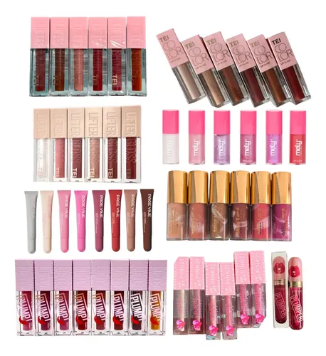 Set Maquillaje X6 Regalo San Valentin Mensaje Personalizado