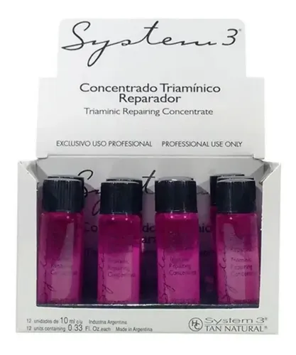 Ampolla Capilar – Triamínico Reparador X 10ml- System 3