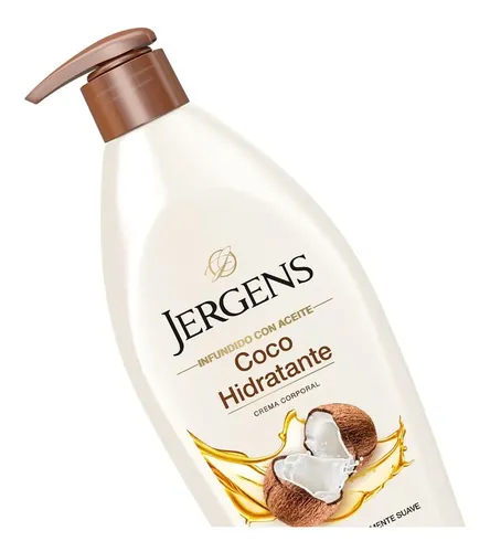 Jergens Crema Corporal Coco Hidratante Piel Suave 400ml