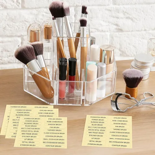 Etiquetas De Brochas De Maquillaje Hvswly 210 Piezas