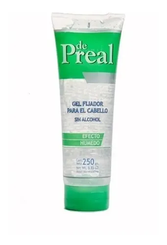De Preal Gel Fijador Efecto Húmedo Pomo X250grs.