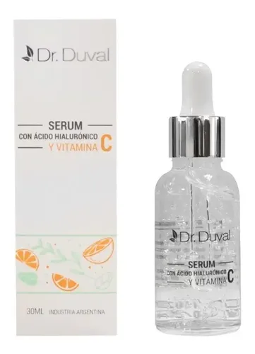 Sérum Con Ácido Hialurónico Y Vitamina C X30ml Dr. Duval