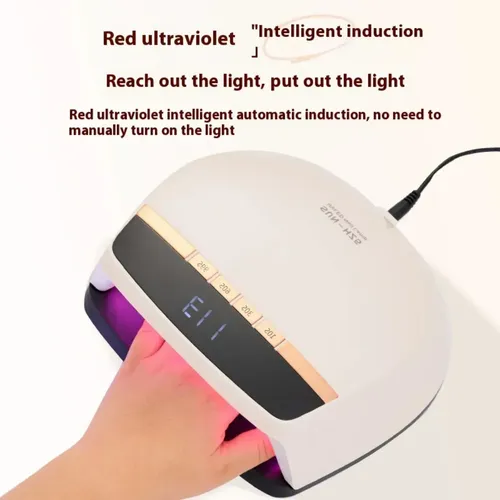 Sun Hz5 Cabina De Uñas De 72 Leds Principiante Y Profesional