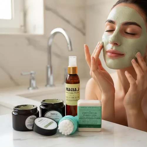 Tea Tree, Arcilla,skin Care, Limpieza Facial,cosmet Natural