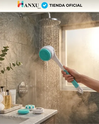 Cepillo Exfoliante Corporal Eléctrico Inalámbrico Spa