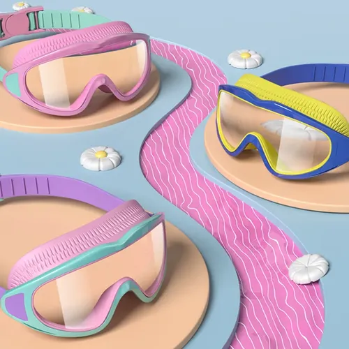 ` Gafas De Baño For Niños, Gorras De Baño, Gafas De U /