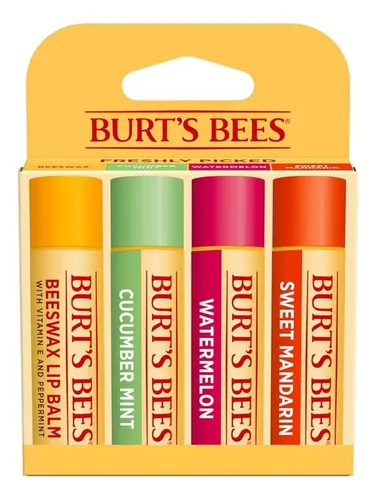 Pack Bálsamo Labial Burt’s Bees Superfruit Freshly Picked