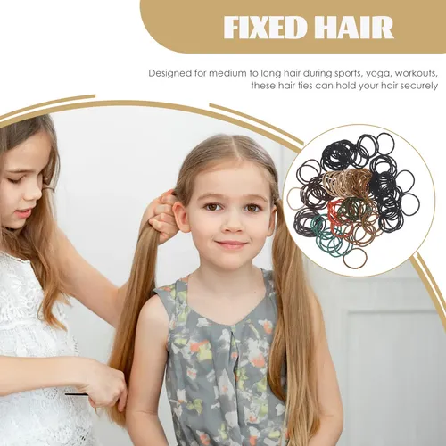 150 Unidades De Cintas Elásticas Para El Pelo Para Mujer, Co