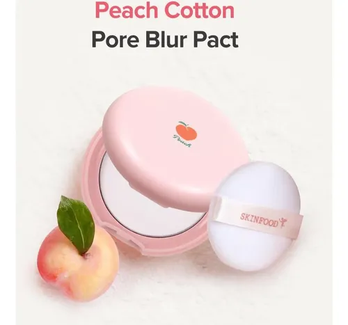 Polvo Compacto Para Control De Grasa De Durazno Skinfood