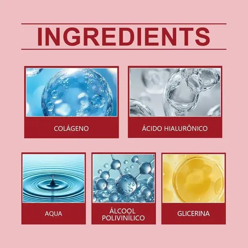 Mascarilla Hidratante Facial Exfoliante De Colágeno, 2 Pieza