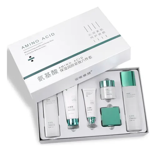 Set De Crema Hidratante Con Aminoácidos Para El Cuidado De L
