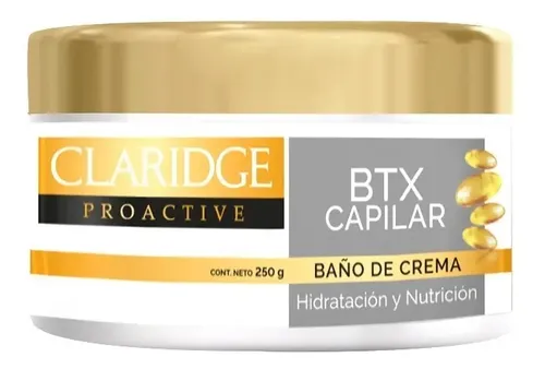 Baño De Crema Claridge Btx Capilar X 250g