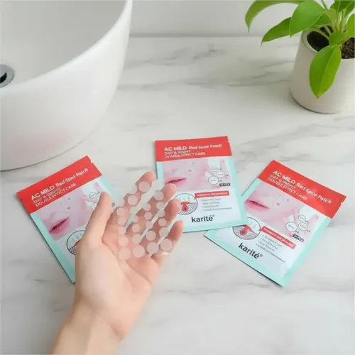 24 Parches Anti Acne Granitos Puntos Negros Facial 8,10,12mm