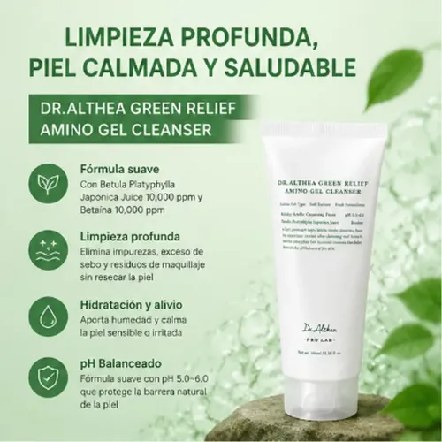 Gel Limpiador Calmante De Aminoácidos