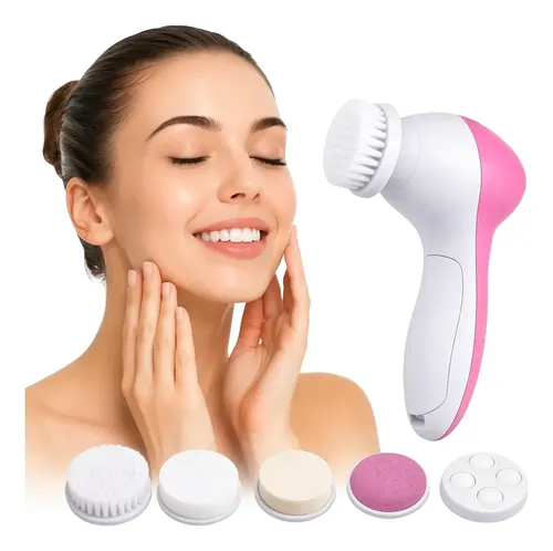 Cepillo Facial 5 En 1 Masajeador Limpiador
