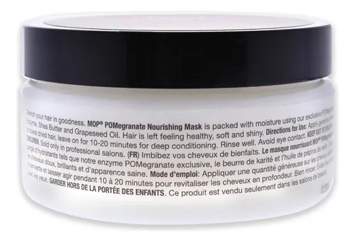 Mascarilla Capilar Mop Pomegranate, Nutritiva Para Ha De Tam