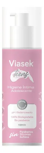 Viasek Teens Extra Suave Limpieza Intima 150ml Fcia Fabris