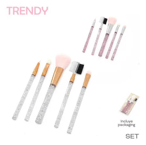 Set De Brochas Trendy Packs Souveniers Regalos Cumpleaños