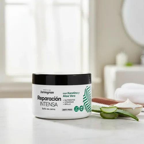 Reparación Intensa Baño De Crema Vegano Dermogreen 300ml