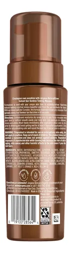 Autobronceador Jergens, Natural Glow Instant Sun, Autobronce