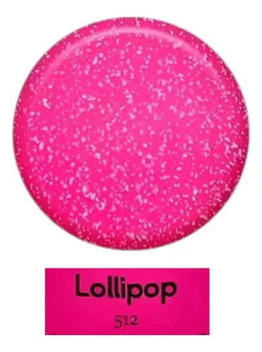 Meline Esmalte Semipermanente Gel Led/uv 512 Lollipop