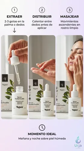 Veganis Serum Double Trouble Acido Hialuronico Vit B5 30ml