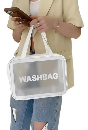 Neceser De Viaje Porta Cosméticos Maquillaje Estuche Pvc
