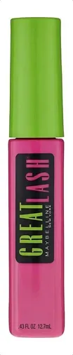 Máscara de pestañas Maybelline Great Lash 12.717ml color very black
