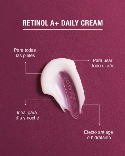 Retinol A+ Daily Cream Momento de aplicación Día/Noche Todo tipo de piel Lidherma