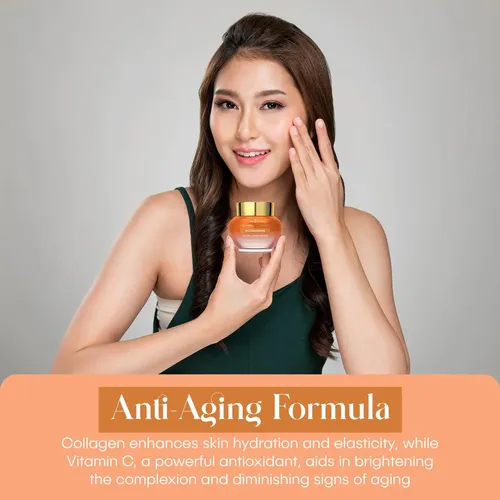 Crema Hidratante Skin Ceremony Con Colágeno Y Vitamina C, 50