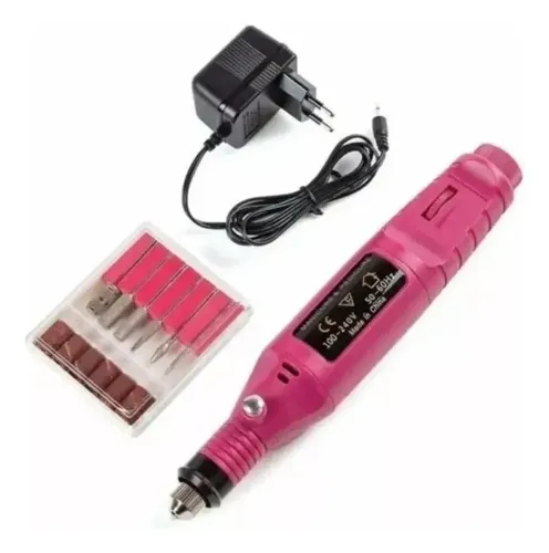 Torno Eléctrico MDEM Manicura Pedicura Profesional Velocidad Ajustable 20000rpm