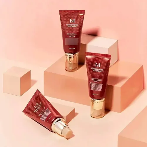& [hf Funda Perfect Cover Bb Cream Missha Modelo N27 Tom27/